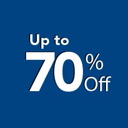 Up to 70% Off