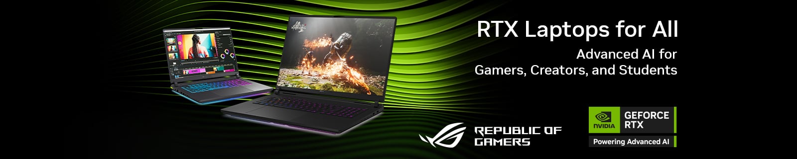 Asus NVIDIA RTX Laptops